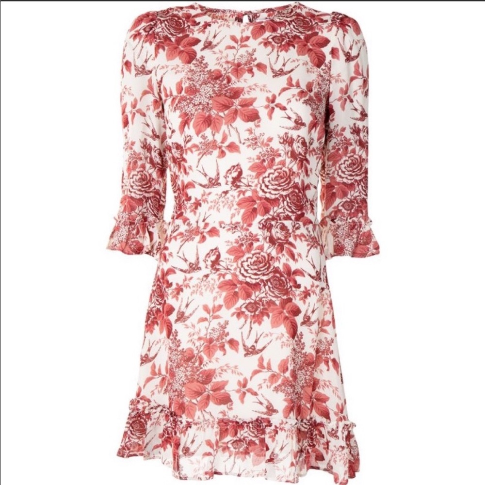 Reformation Doutzen Floral Mini Dress B511